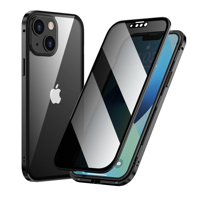 Anti-Spy Magnetic Metal iPhone Case