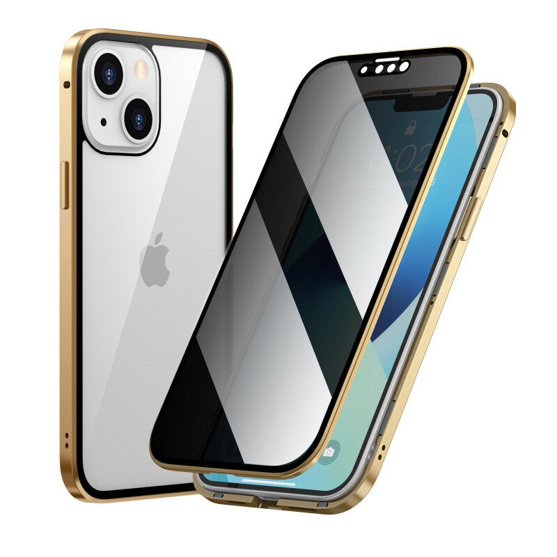 Anti-Spy Magnetic Metal iPhone Case
