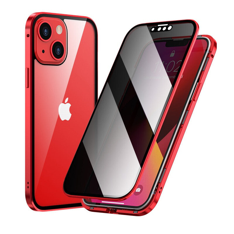 Anti-Spy Magnetic Metal iPhone Case