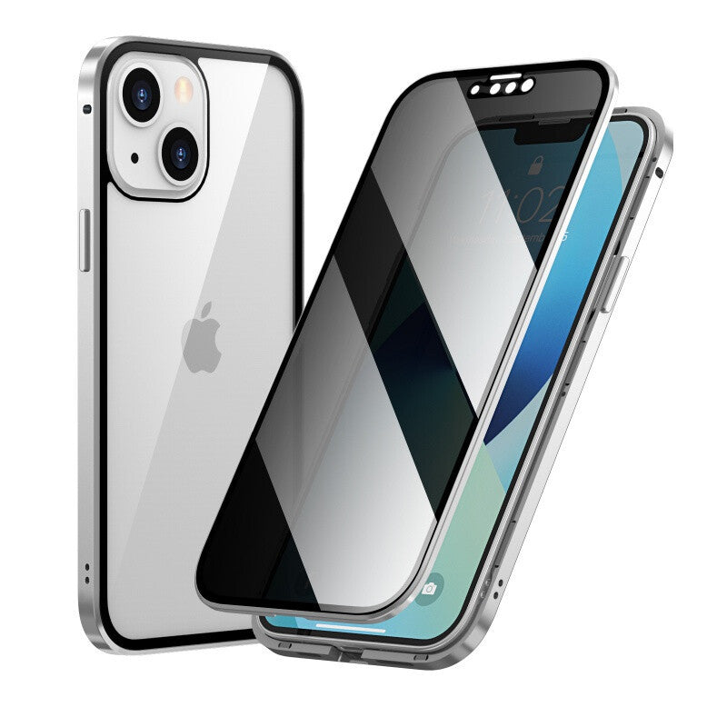 Anti-Spy Magnetic Metal iPhone Case